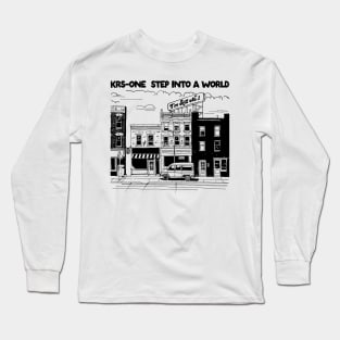 KRS-ONE   Old School Hip Hop Long Sleeve T-Shirt